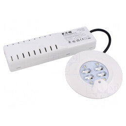Lampă de Urgență LED RoundTech IP44 Albă | Electronic-mag.ro | Componente Electronice