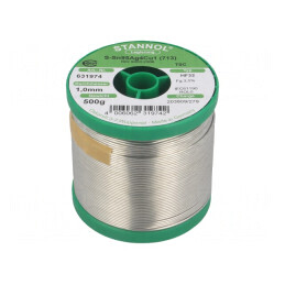 Sârmă de Lipit Fără Plumb 1mm 0,5kg | Electronic-mag.ro | Componente Electronice
