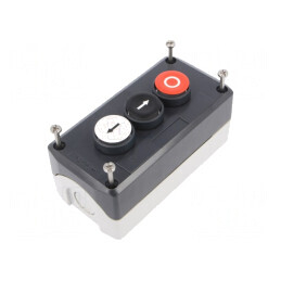 Casetă de comandă Harmony XB5 cu 3 butoane IP66 | Electronic-mag.ro | Componente Electronice