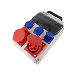 Tablou electric portabil IP54 | Electronic-mag.ro | Componente Electronice