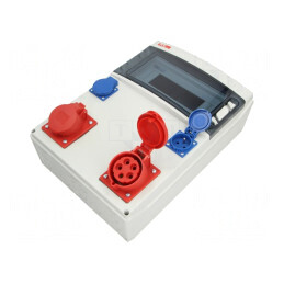 Tablou Electric IP54 pentru Perete cu 12 Module | Electronic-mag.ro | Componente Electronice