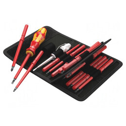 Kit șurubelnițe izolate 1000V WERA Kraftform Kompakt VDE | Electronic-mag.ro | Componente Electronice
