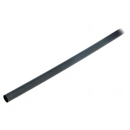 Manşon termocontractabil 9.53mm 1.2m negru | Electronic-mag.ro | Componente Electronice
