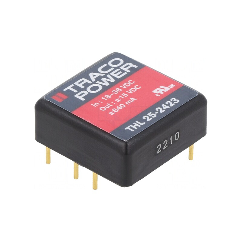 Convertor DC/DC 25W 18-36V la 15V/-15V | Electronic-mag.ro | Componente Electronice Convertor DC/DC 25W 18-36V la 15V/-15V | Electronic-mag.ro | Componente Electronice