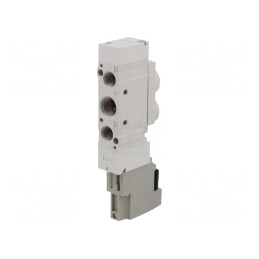 Ventil electromagnetic monostabil aluminiu IP65 1,5-7bar 5/2 | Electronic-mag.ro | Componente Electronice