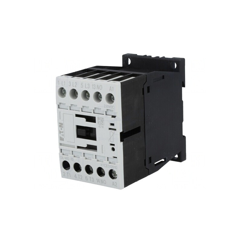 Contactor 3P 12A 220VDC NO 3 Aux NO | Electronic-mag.ro | Componente Electronice