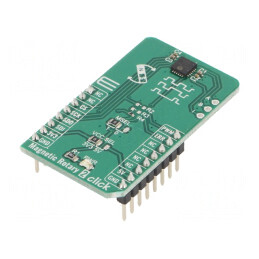 Senzor de Câmp Magnetic SPI MAGNETIC ROTARY 2 CLICK 3,3V/5V | Electronic-mag.ro | Componente Electronice