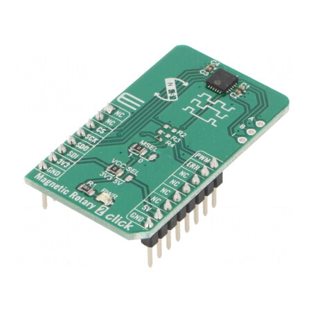 Senzor de Câmp Magnetic SPI MAGNETIC ROTARY 2 CLICK 3,3V/5V | Electronic-mag.ro | Componente Electronice