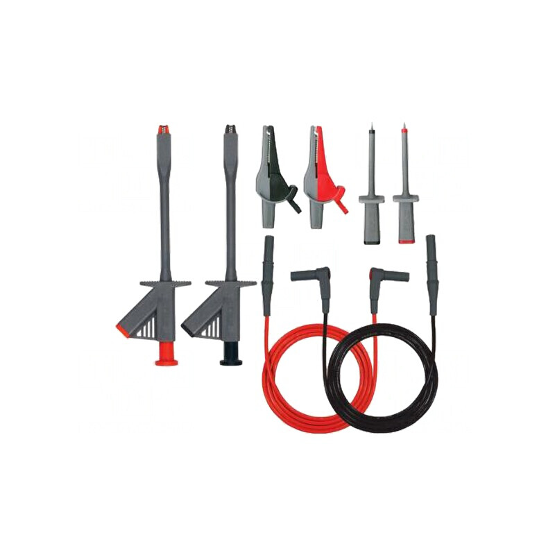 Cabluri de Măsurare PVC 4mm Negru și Roșu | Electronic-mag.ro | Componente Electronice