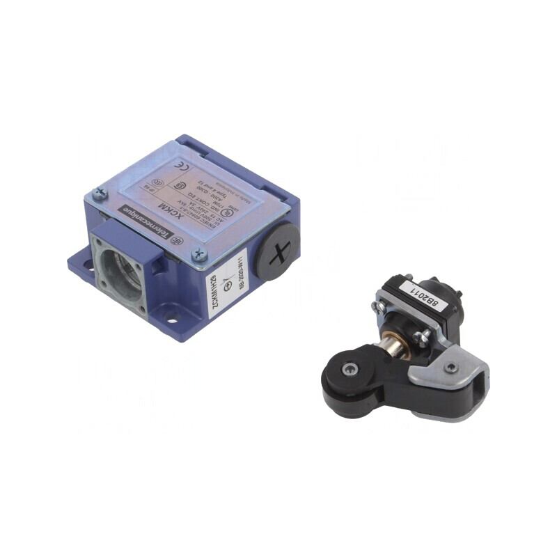Limitator Cursă Rolă Plastic Ø20mm NO NC 10A | Electronic-mag.ro | Componente Electronice