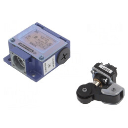 Limitator Cursă Rolă Plastic Ø20mm NO NC 10A | Electronic-mag.ro | Componente Electronice