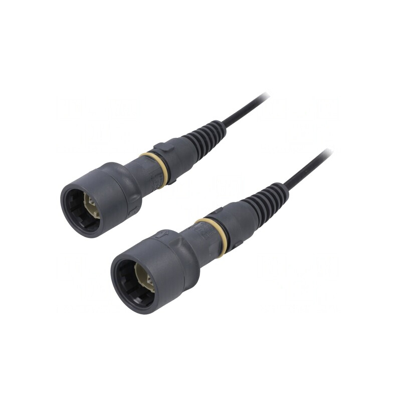 Patch Cord Fibră Duplex Multimod Tip Baionetă | Electronic-mag.ro | Componente Electronice