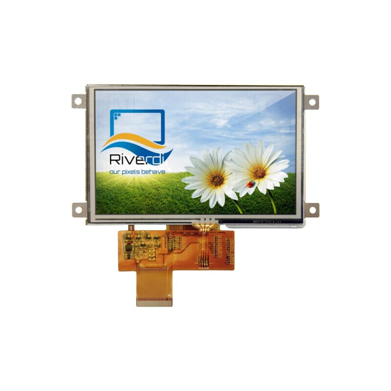 Display TFT 5" 800x480 LED 121.5x76.6x4.8mm 480cd/m2 | Electronic-mag.ro | Componente Electronice