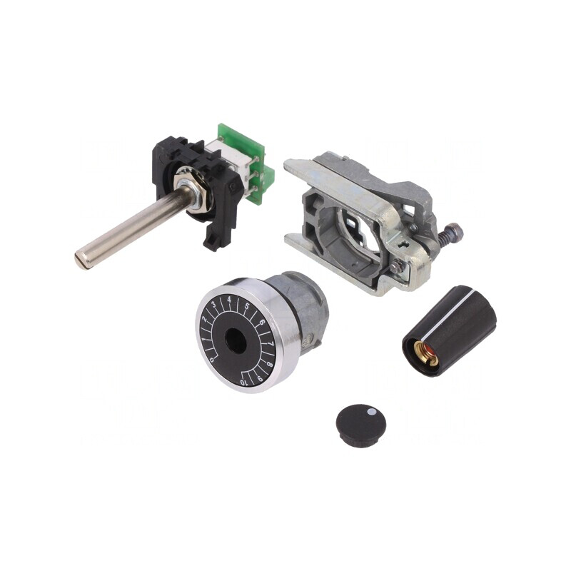 Potentiometru 22mm Harmony XB4 fără iluminare IP66 | Electronic-mag.ro | Componente Electronice