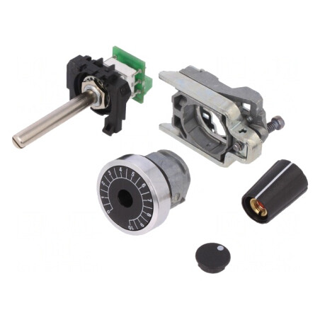 Potentiometru 22mm Harmony XB4 fără iluminare IP66 | Electronic-mag.ro | Componente Electronice
