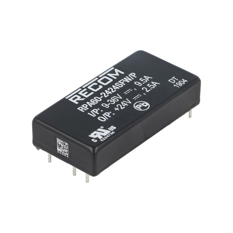 Convertor DC/DC 60W 9-36V la 24V 2.5A | Electronic-mag.ro | Componente Electronice Convertor DC/DC 60W 9-36V la 24V 2.5A | Electronic-mag.ro | Componente Electronice
