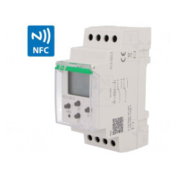 Întrerupătoare cu Temporizator 24h/7zile DPDT PCZ-522.3 | Electronic-mag.ro | Componente Electronice