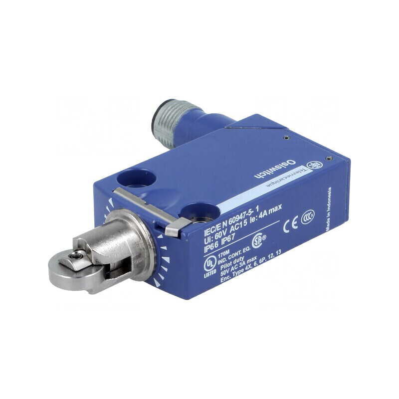 Limitator Cursă Rola Metalică 11.6mm 6A 250VAC | Electronic-mag.ro | Componente Electronice