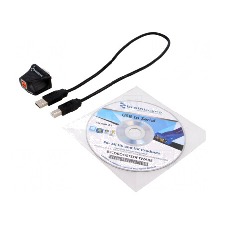 Convertor RS232/USB 1 Port IP50 41x38x22mm | Electronic-mag.ro | Componente Electronice