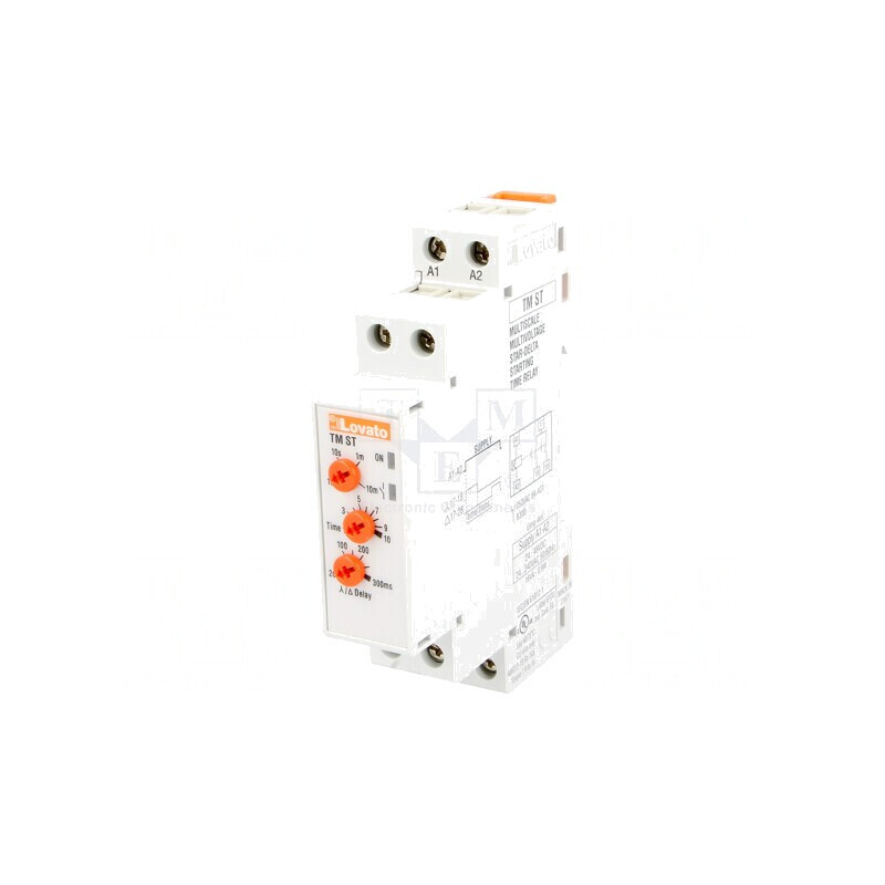 Timer Electronic 1-10min 250VAC 8A 24-240VAC/DC | Electronic-mag.ro | Componente Electronice