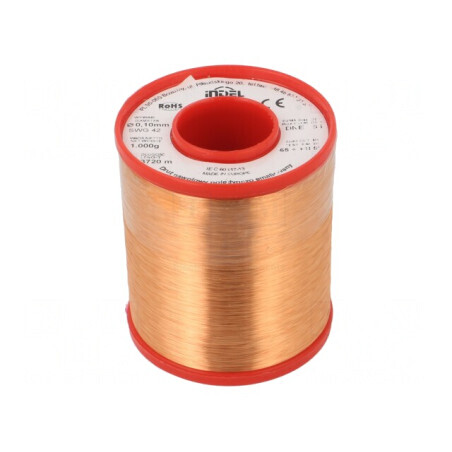 Sârmă Emailată 0,1mm 1kg Cupru | Electronic-mag.ro | Componente Electronice