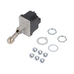Comutator Basculant DPST ON-OFF 15A 125VAC | Electronic-mag.ro | Componente Electronice