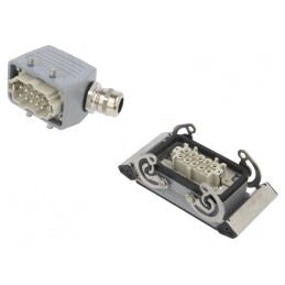 Set Conector HDC Tată-Mamă Soclu-Mufă 10 Pin | Electronic-mag.ro | Componente Electronice