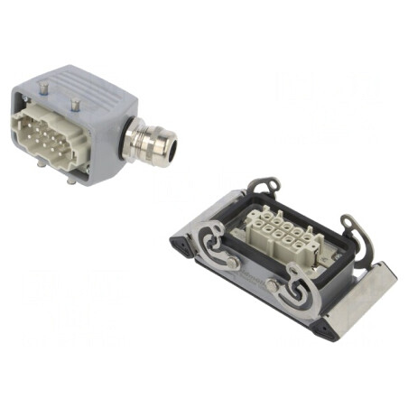 Set Conector HDC Tată-Mamă Soclu-Mufă 10 Pin | Electronic-mag.ro | Componente Electronice