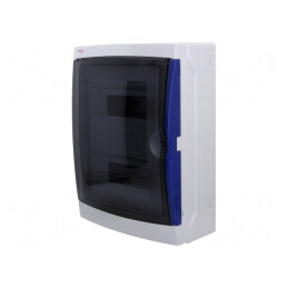 Carcasă pentru aparatură modulară IP65 montaj perete gri | Electronic-mag.ro | Componente Electronice