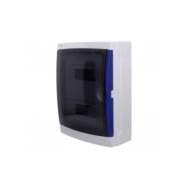 Carcasă pentru aparatură modulară IP65 montaj perete gri | Electronic-mag.ro | Componente Electronice