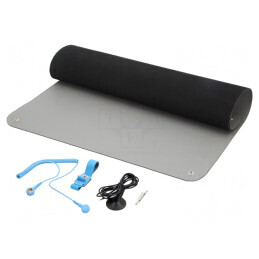 Kit Protecție Antistatică pentru Masă ESD 1,2m x 0,6m | Electronic-mag.ro | Componente Electronice