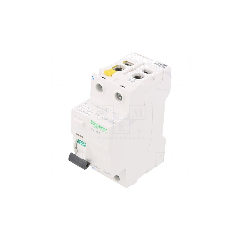 Întrerupător diferenţial 40A 30mA 2P 400VAC | Electronic-mag.ro | Componente Electronice