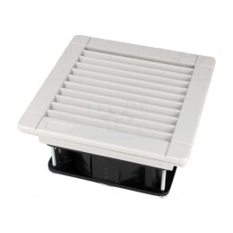 Ventilator axial AC 230V 120x120x38mm 55m3/h 43dBA ALFA1600BPB | Electronic-mag.ro | Componente Electronice