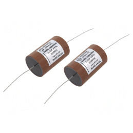 Condensator aluminiu-polipropilenă-hârtie 2,2uF 250VDC ±5% | Electronic-mag.ro | Componente Electronice