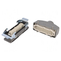 Conector HDC tată-mamă 24 PIN 24B | Electronic-mag.ro | Componente Electronice