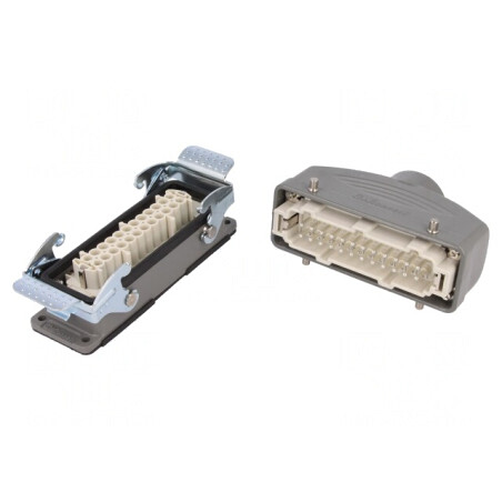 Conector HDC tată-mamă 24 PIN 24B | Electronic-mag.ro | Componente Electronice