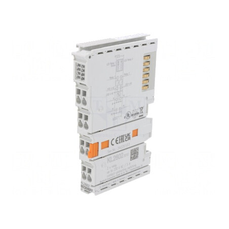 Modul Ieşiri Digitale 30VDC IP20 2 Relee 230VAC KL2602-0010 | Electronic-mag.ro | Componente Electronice