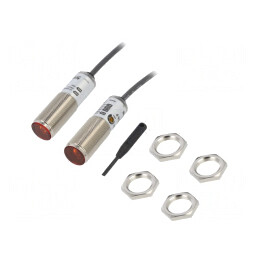 Senzor Fotoelectric 20m PNP DARK/LIGHT-ON 100mA BRQM20M-TDTA-P | Electronic-mag.ro | Componente Electronice