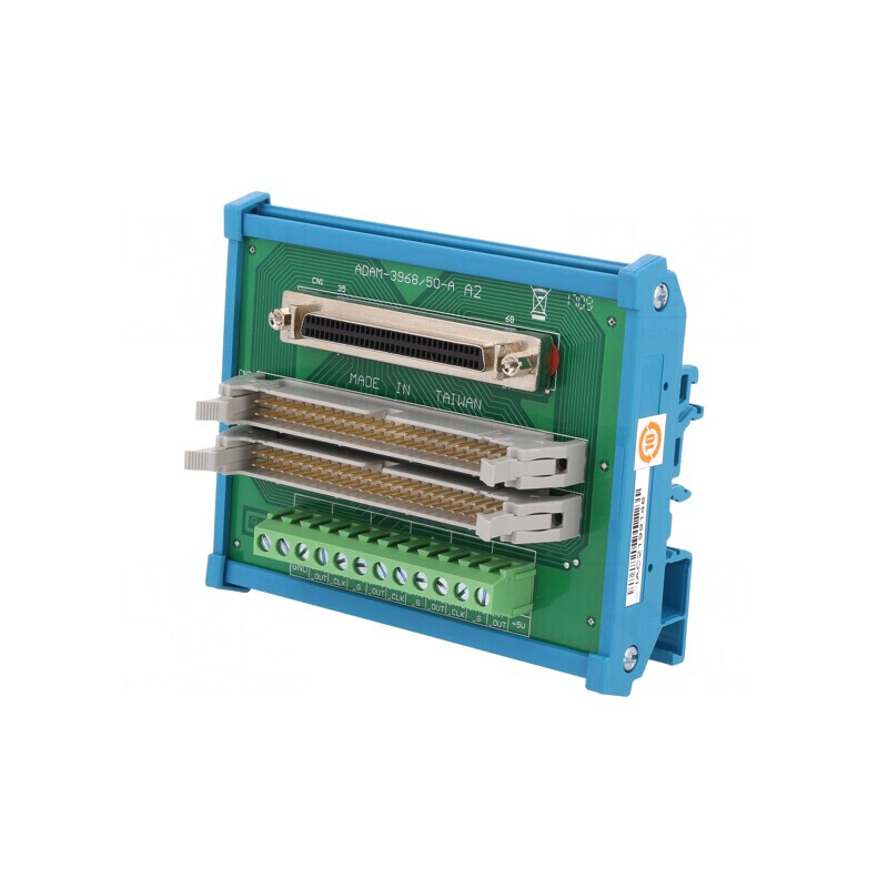 Bloc Terminal Șină DIN 68pin | Electronic-mag.ro | Componente Electronice
