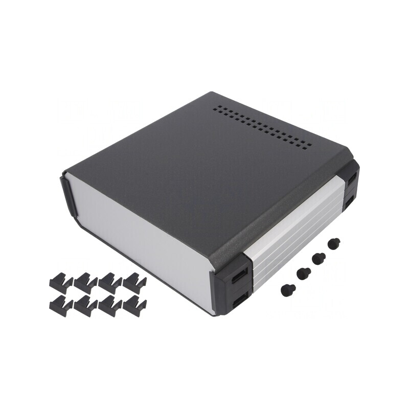 Carcasă din Tablă de Oțel cu Panou 110x200x200x70mm | Electronic-mag.ro | Componente Electronice
