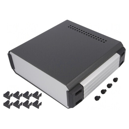 Carcasă din Tablă de Oțel cu Panou 110x200x200x70mm | Electronic-mag.ro | Componente Electronice