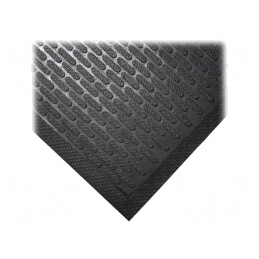 Covoraş de intrare negru gumă Nitrile™ 85x75 cm | Electronic-mag.ro | Componente Electronice