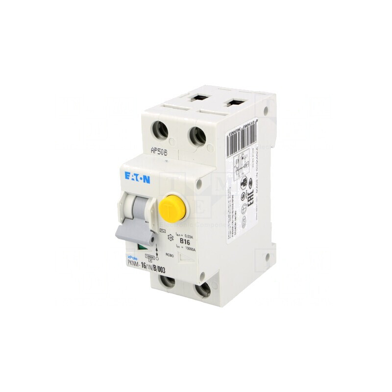 Întrerupător RCBO 16A 30mA 1P+N 230V IP20 | Electronic-mag.ro | Componente Electronice