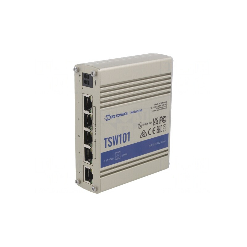 Switch PoE Ethernet 5 Porturi 9-30VDC | Electronic-mag.ro | Componente Electronice Switch PoE Ethernet 5 Porturi 9-30VDC | Electronic-mag.ro | Componente Electronice