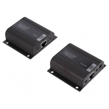 Extender HDMI HDCP 1.2a cu 3 Porturi HDMI și 2 Porturi RJ45 Negru | Electronic-mag.ro | Componente Electronice