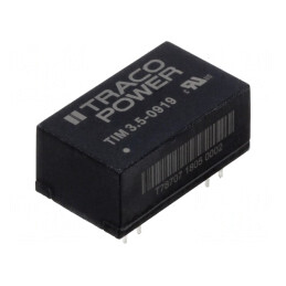 Convertor DC/DC 3.5W 4.5-12V la 9V 389mA TIM 3.5-0919 | Electronic-mag.ro | Componente Electronice