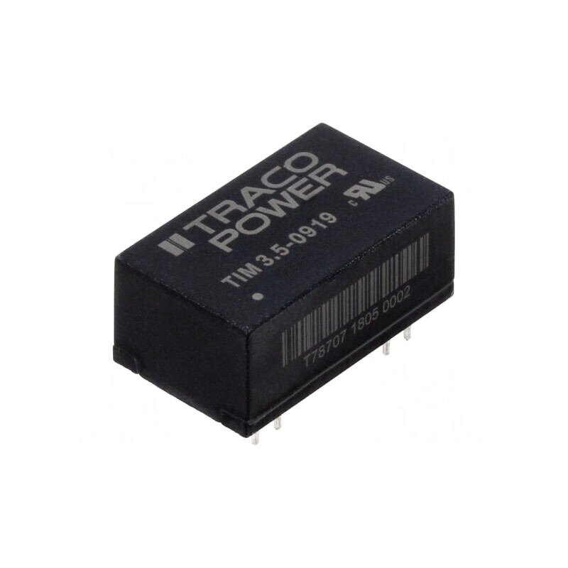Convertor DC/DC 3.5W 4.5-12V la 9V 389mA TIM 3.5-0919 | Electronic-mag.ro | Componente Electronice Convertor DC/DC 3.5W 4.5-12V la 9V 389mA TIM 3.5-0919 | Electronic-mag.ro | Componente Electronice