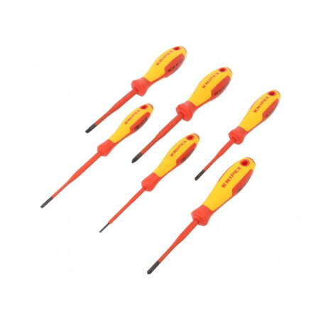 Kit Şurubelniţe Izolate 1kVAC 6 Bucăți | Electronic-mag.ro | Componente Electronice