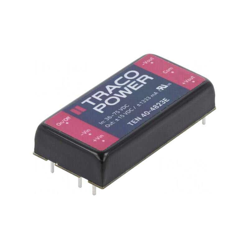 Convertor DC/DC 40W 38-75V la 15V/-15V | Electronic-mag.ro | Componente Electronice Convertor DC/DC 40W 38-75V la 15V/-15V | Electronic-mag.ro | Componente Electronice