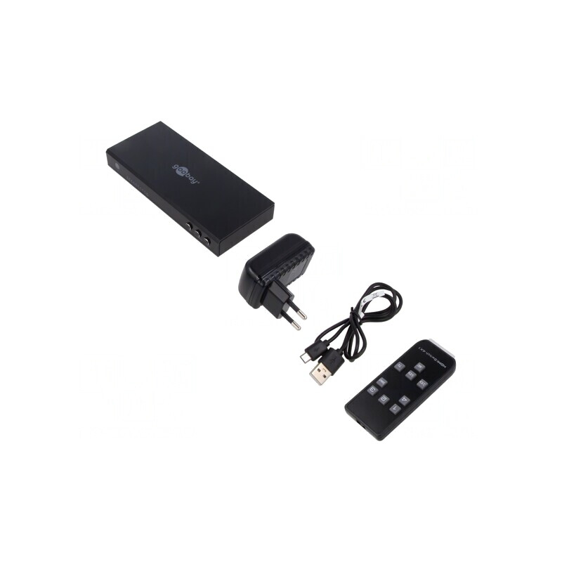 Switch HDMI 2.0 HDCP 2.2 Negru | Electronic-mag.ro | Componente Electronice
